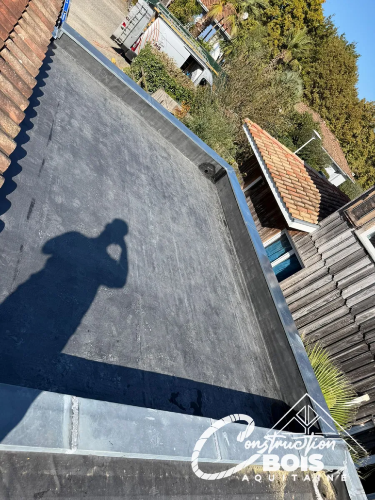 Travaux de zinguerie et étanchéité sur deux toits-terrasses
