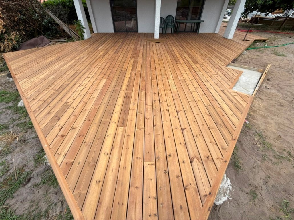 Réalisation d’une terrasse bois