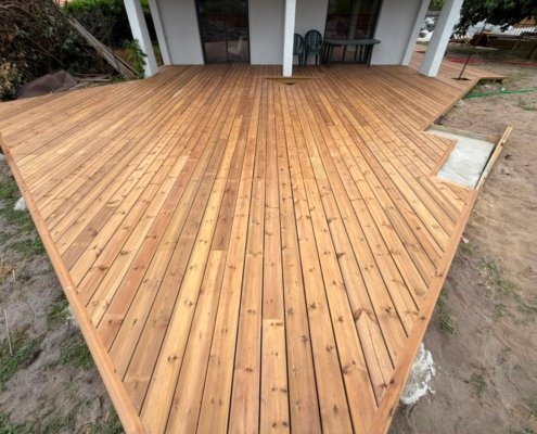 Aménagement extérieur, Terrasse bois